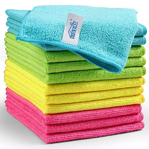 HOMEXCEL Microfiber Cleaning Cloths, 12-Pack