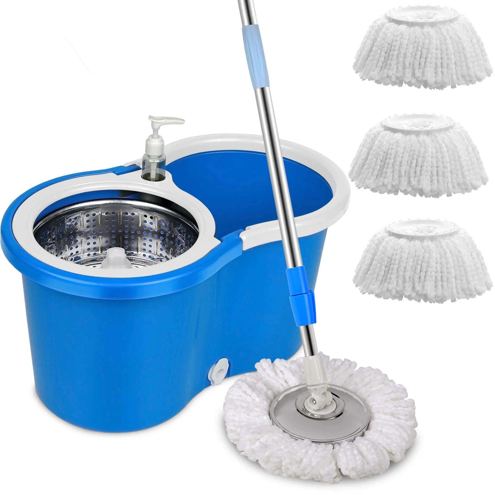 Hurricane Spin Mop with Bucket