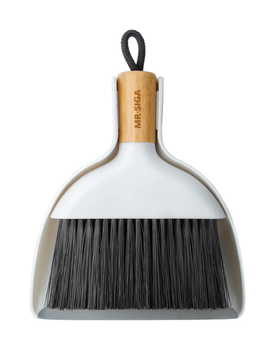 MR.SIGA Broom and Dustpan Set