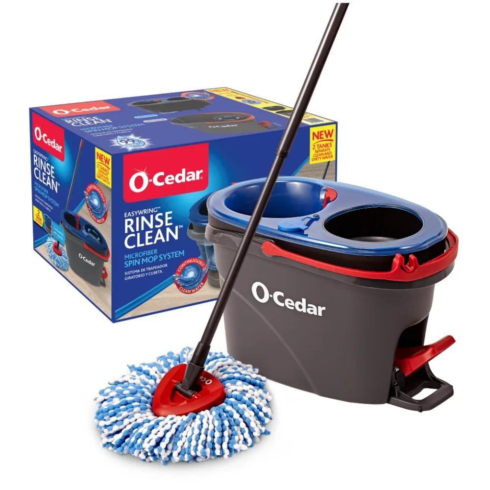 O-Cedar RinseClean Spin Mop & Bucket System